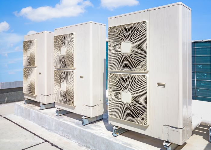 HVAC commercial air conditioner installation in RI